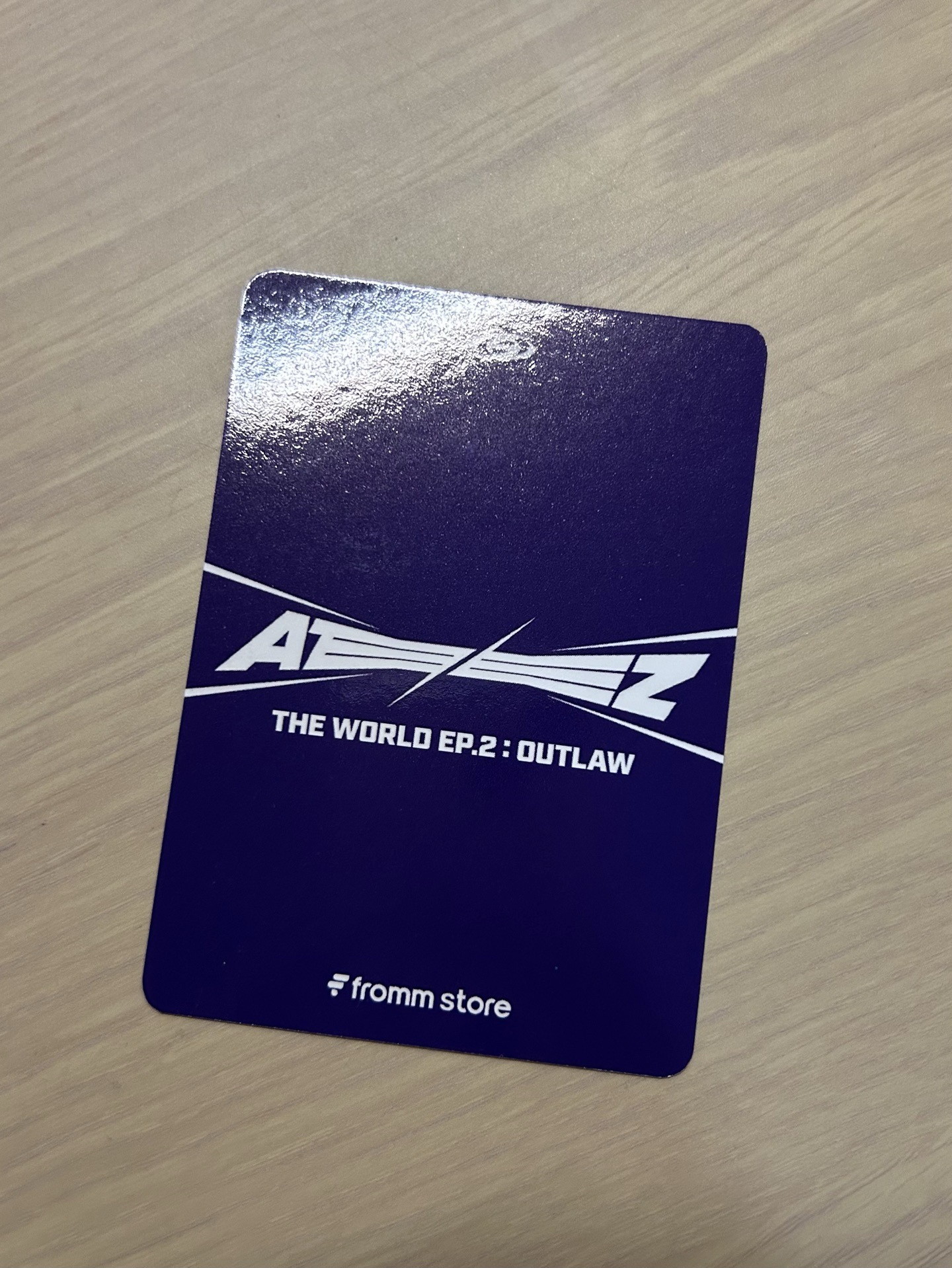 ATEEZ Outlaw fromm 2.0 幸運卡（需綁卡）