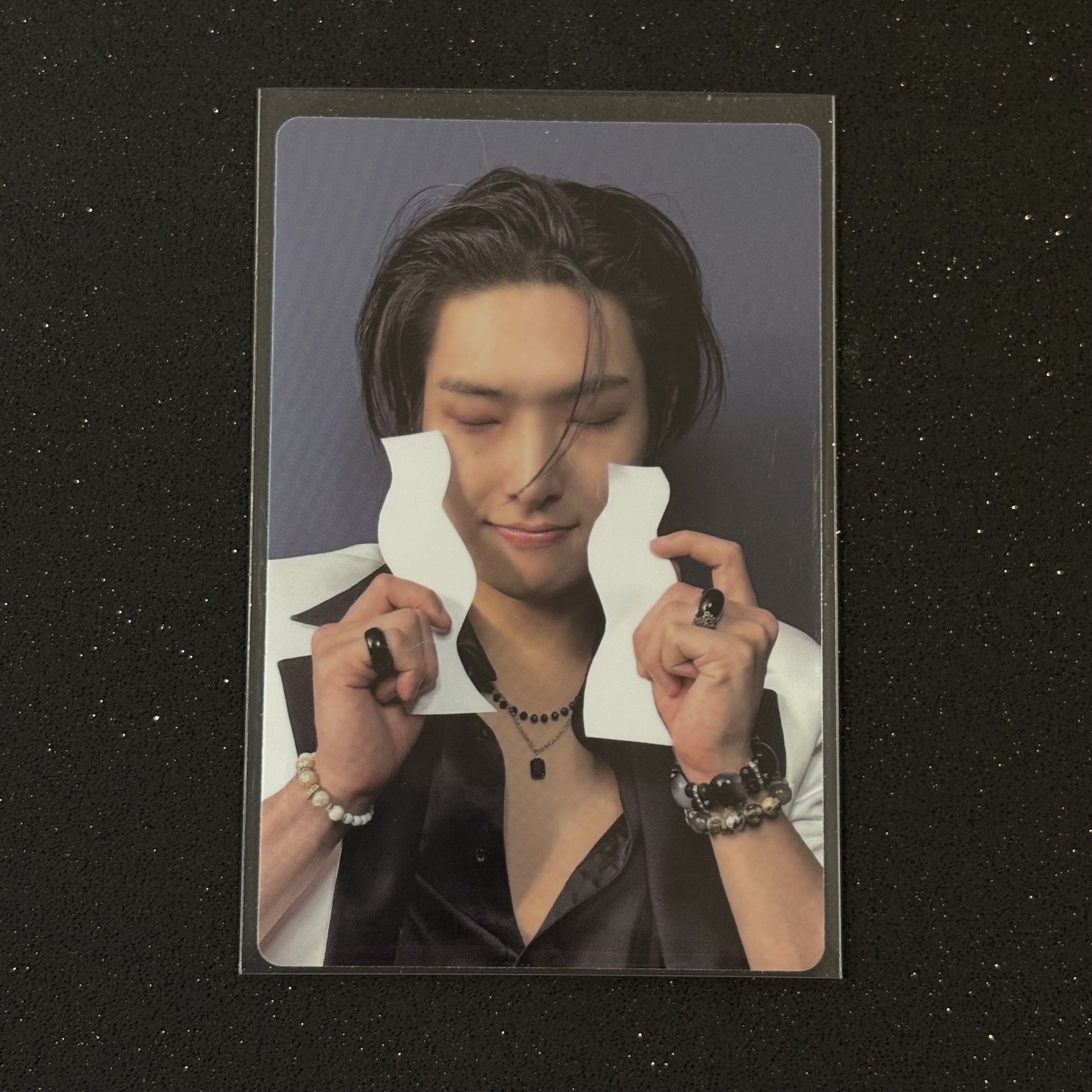 ATEEZ GH4 hello82 US 特典卡 Sobbing ver. MINGI 美通哭哭卡旼琦