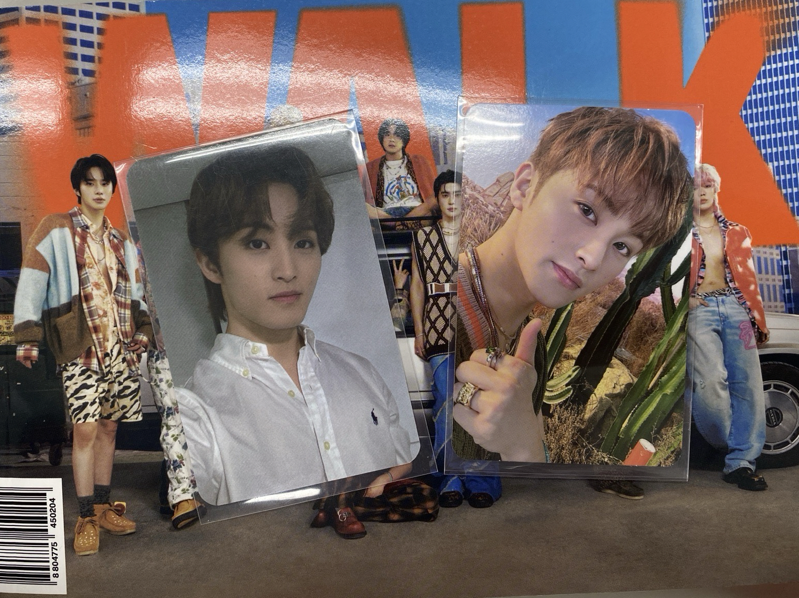 NCT127 walk walk ver. 已拆專 海報 明信片 專卡 台北簽售卡 金道英 Mark