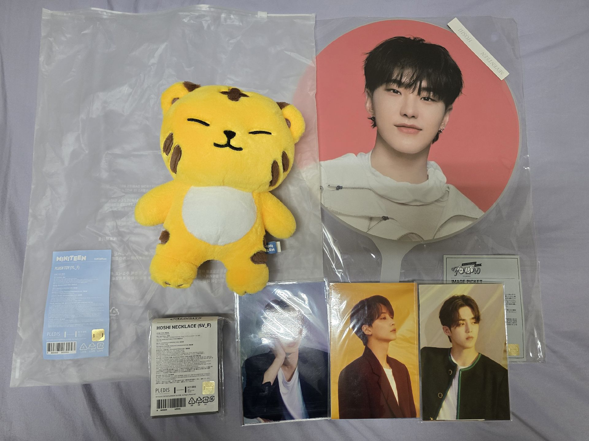 Seventeen Miniteen TAMTAM 權順榮Hoshi小老虎站娃4件組