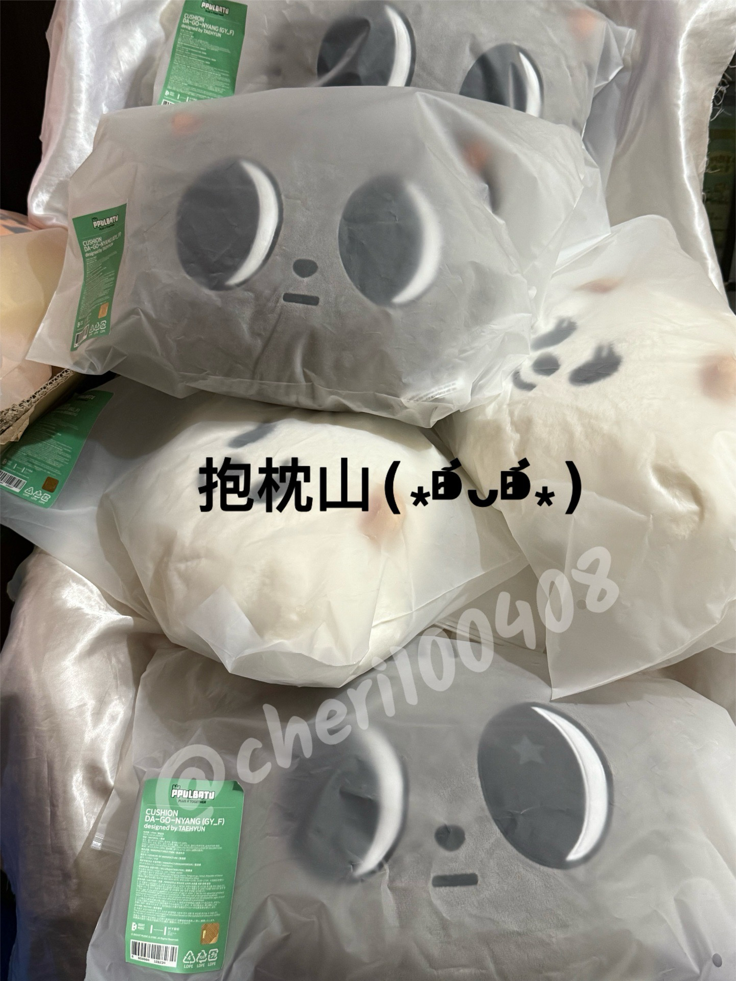 送照片卡[代購]TXT 角巴兔 抱枕 預購 非現