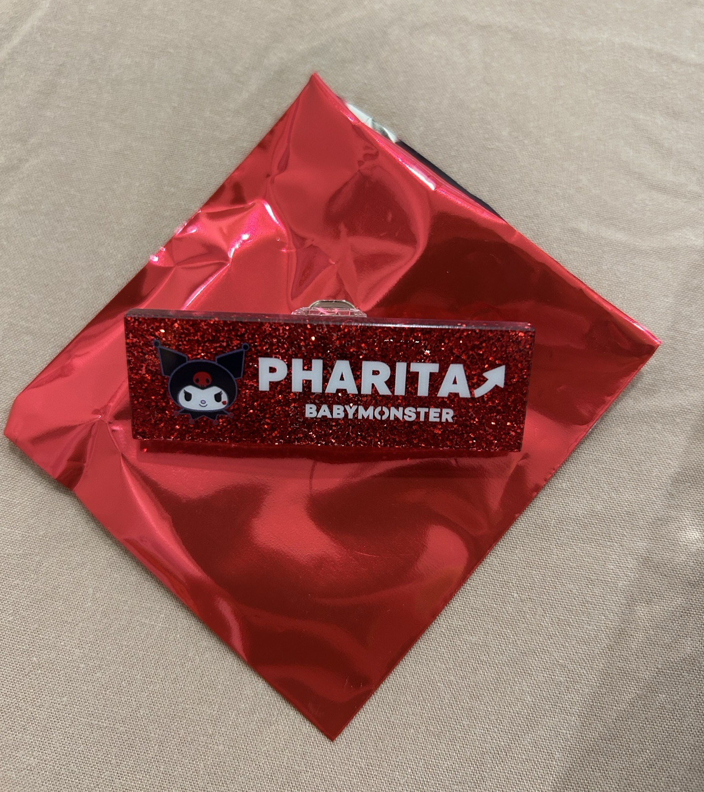 寶怪x酷洛米名牌 紅色款塔