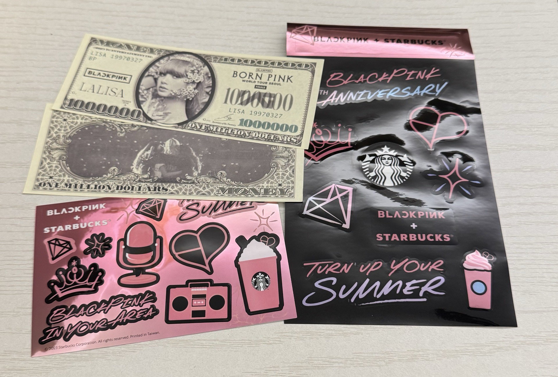 BLACKPINK X STARBUCKS冷水杯