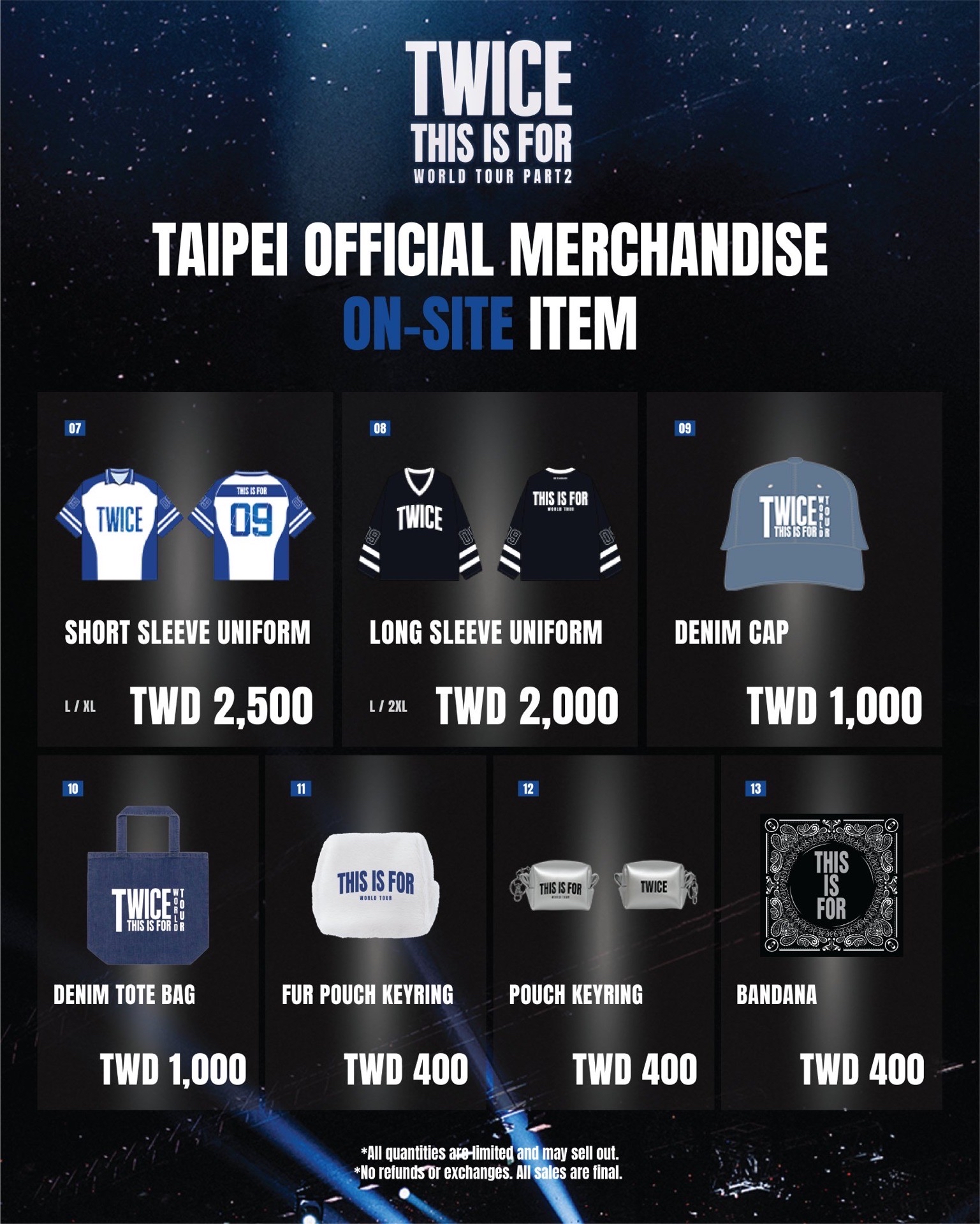 THIS IS FOR 演唱會場週