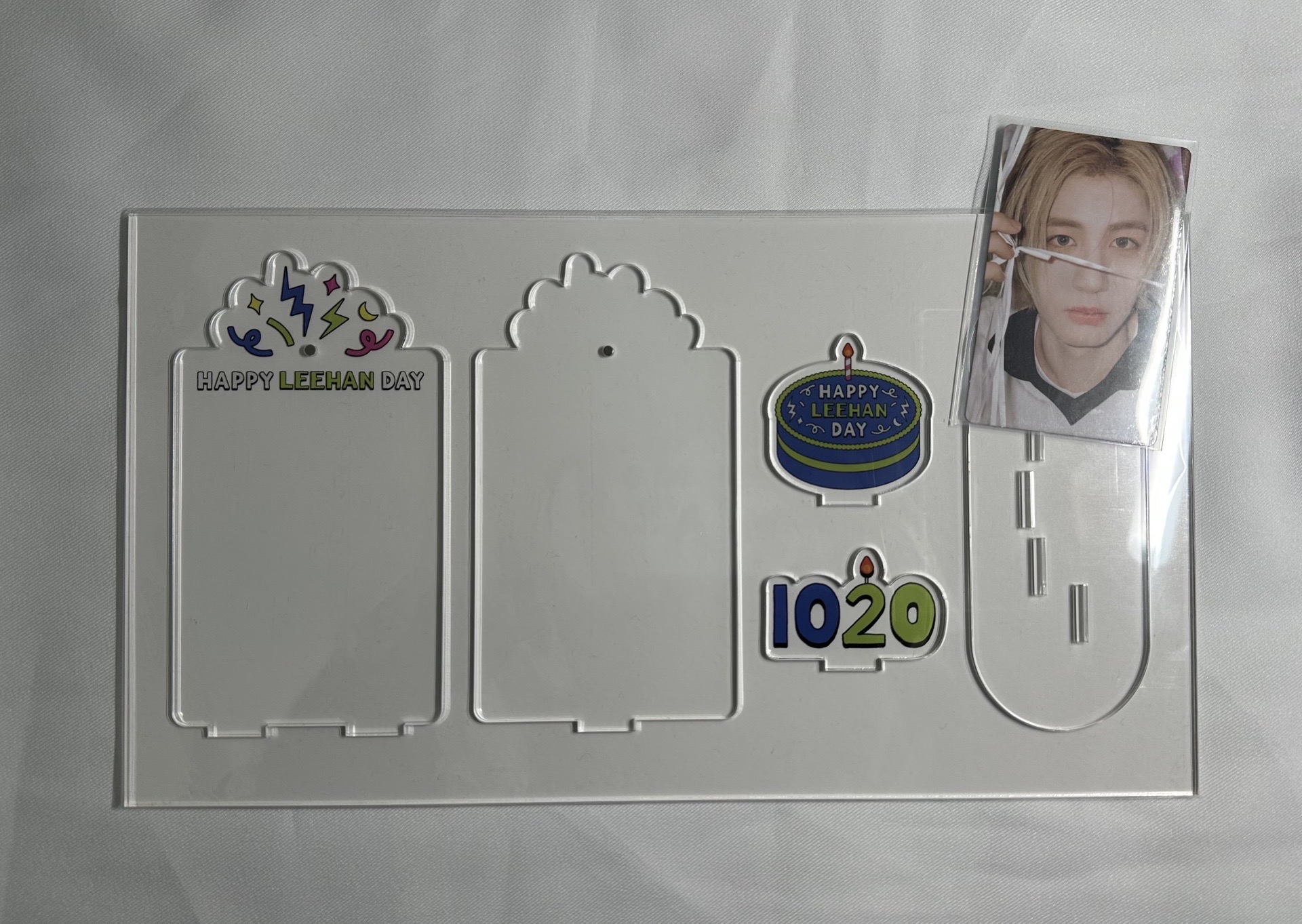 BOYNEXTDOOR 李涵 金桐儇 24生日禮 壓克力牌組 卡片貼紙組