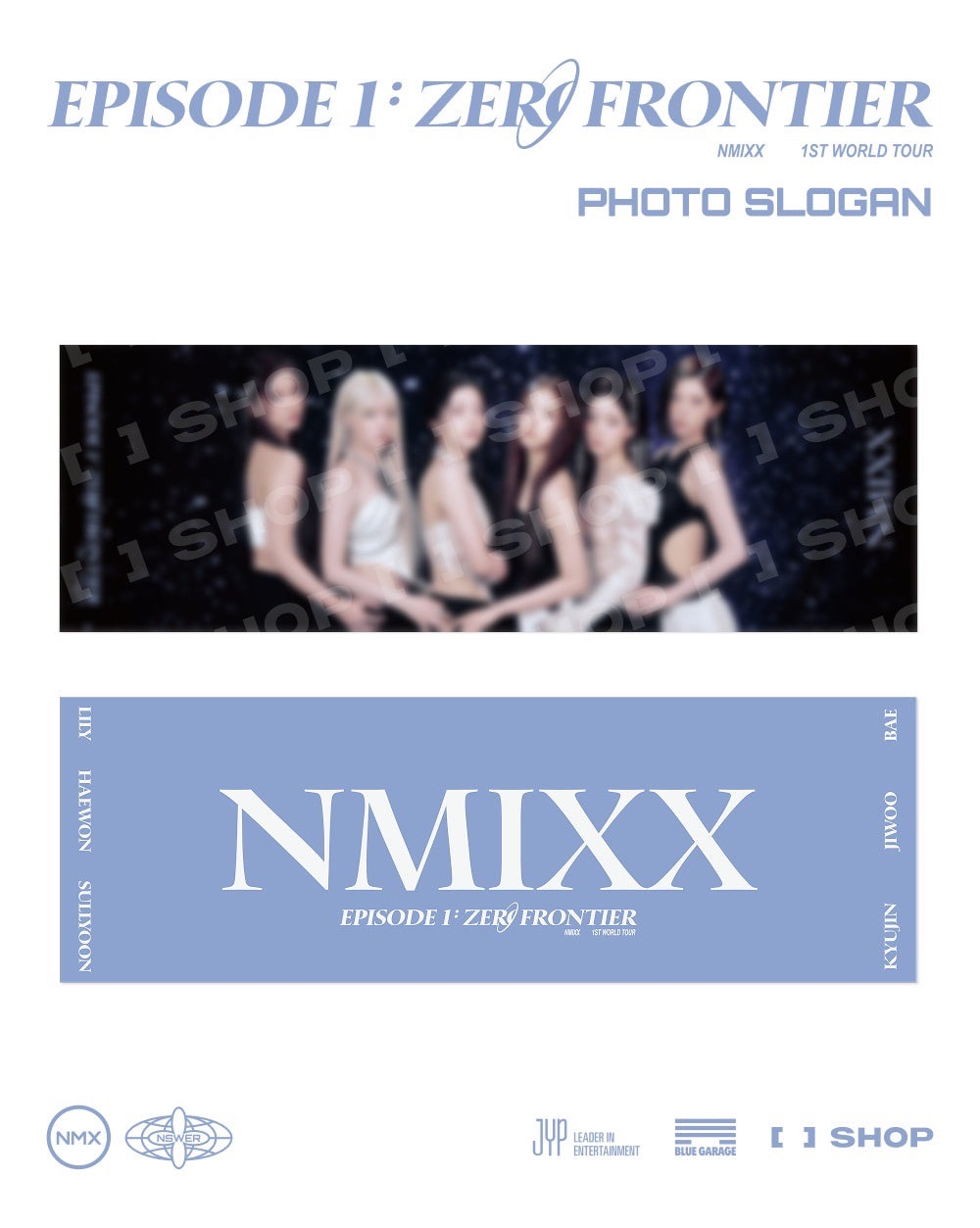 全新現貨 NMIXX 世巡 紀念手幅