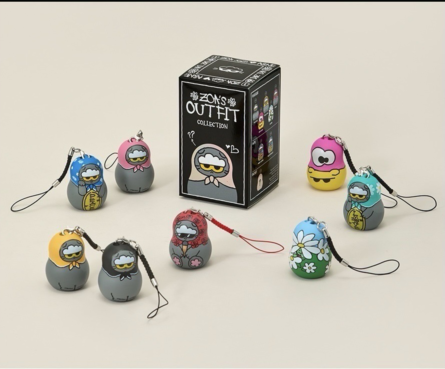 （全新未拆封）LUCKY SHOP快閃 隨機公仔吊飾