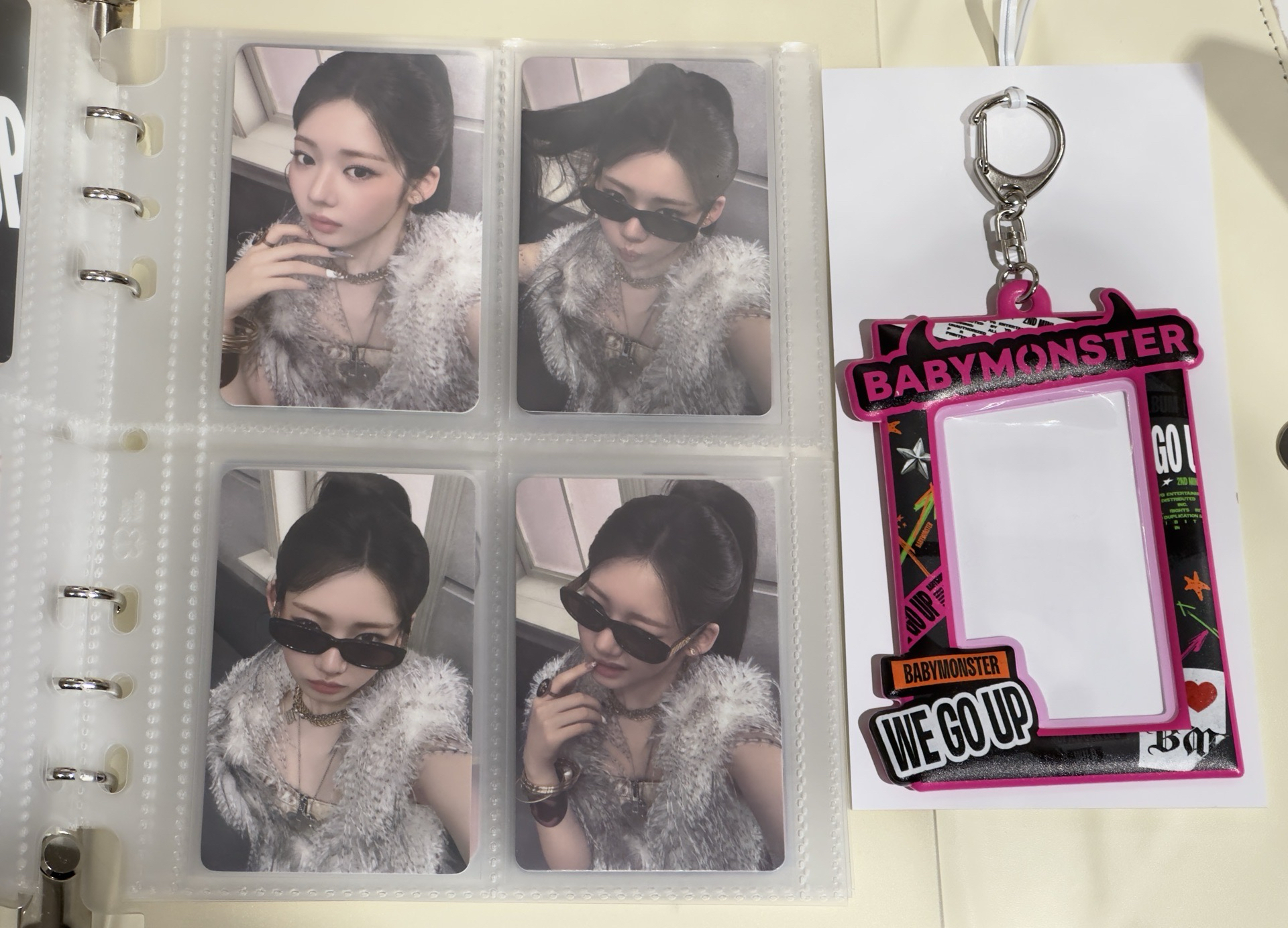 現貨 白衣墨鏡🕶️茶+卡套