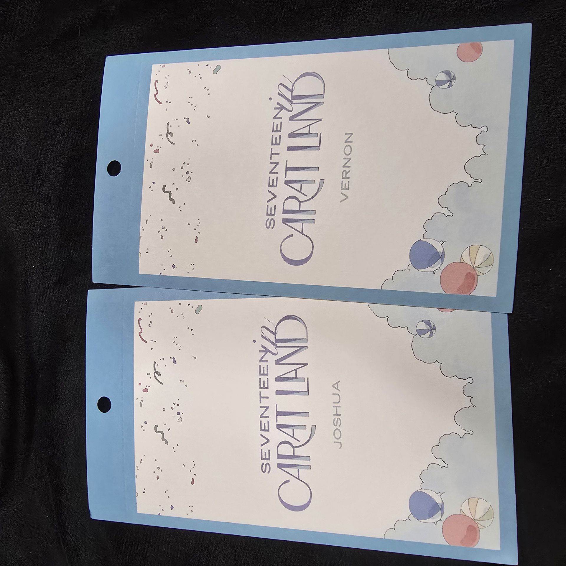 SEVENTEEN 克拉島 明信片 Joshua Vernon