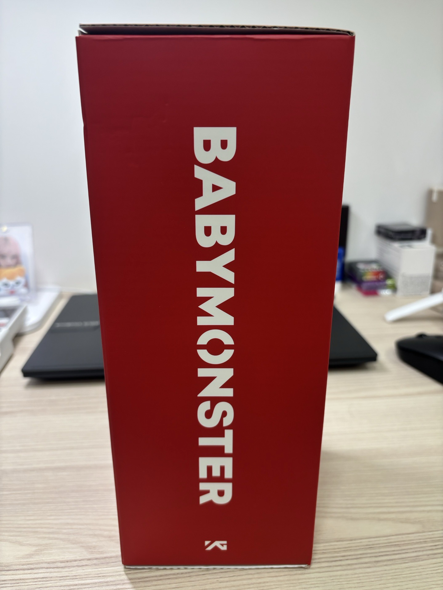 已拆 BABYMONSTER 手燈 有痕跡請看圖