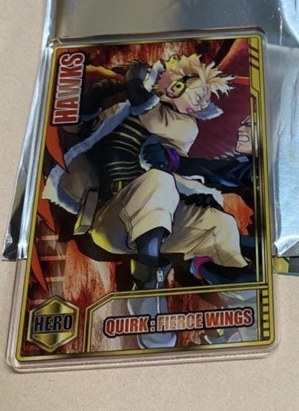 我的英雄學院 霍克斯 一彈數據卡