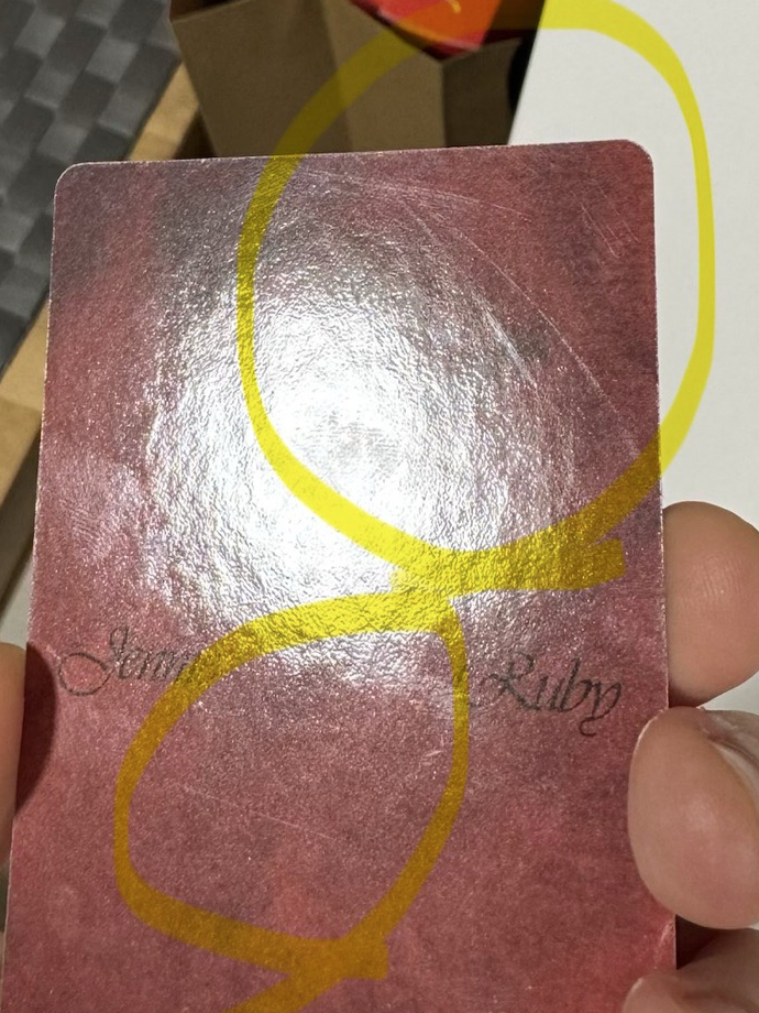 Jennie “Ruby” 專輯卡