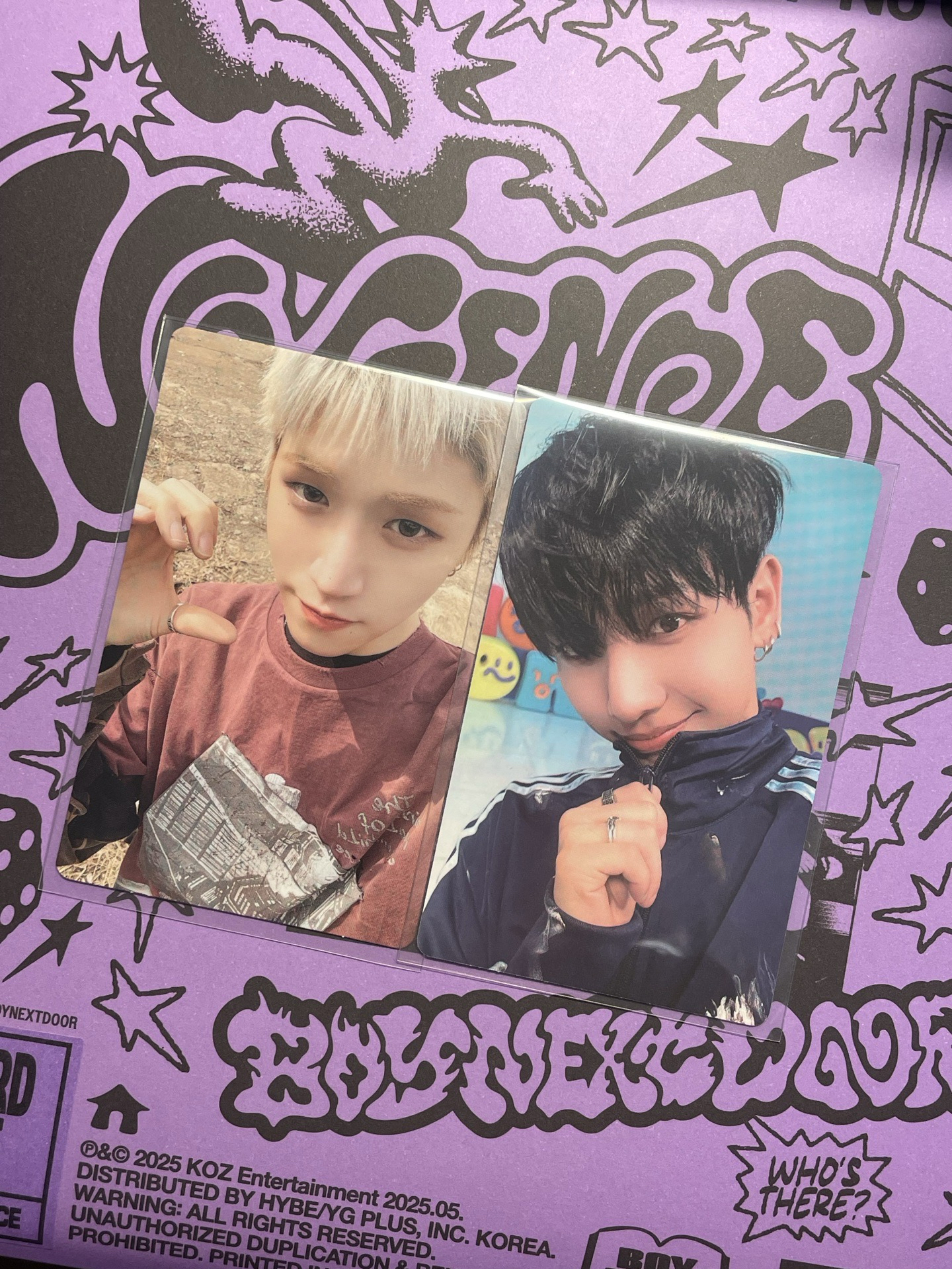 No Genre Sungho單封全專(含Jaehyun特典)