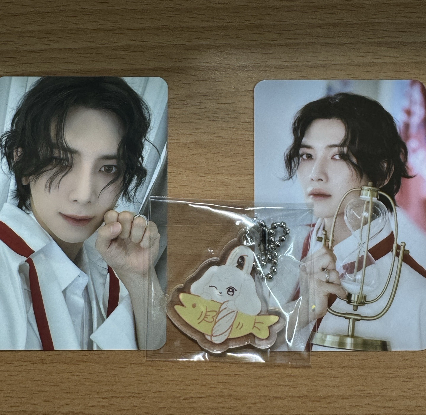 GH4 嘿萌抱小魚吊飾