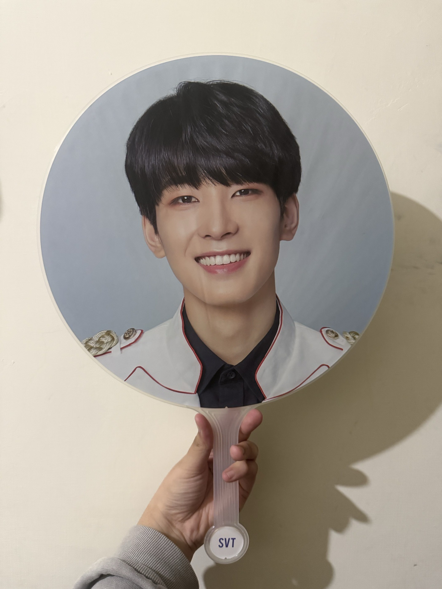 2018 Ideal Cut 圓佑 扇子 WONWOO 軍裝