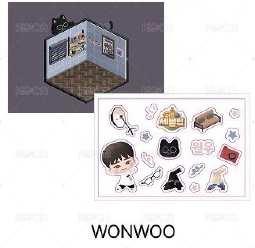 Seventeen puzzle立牌