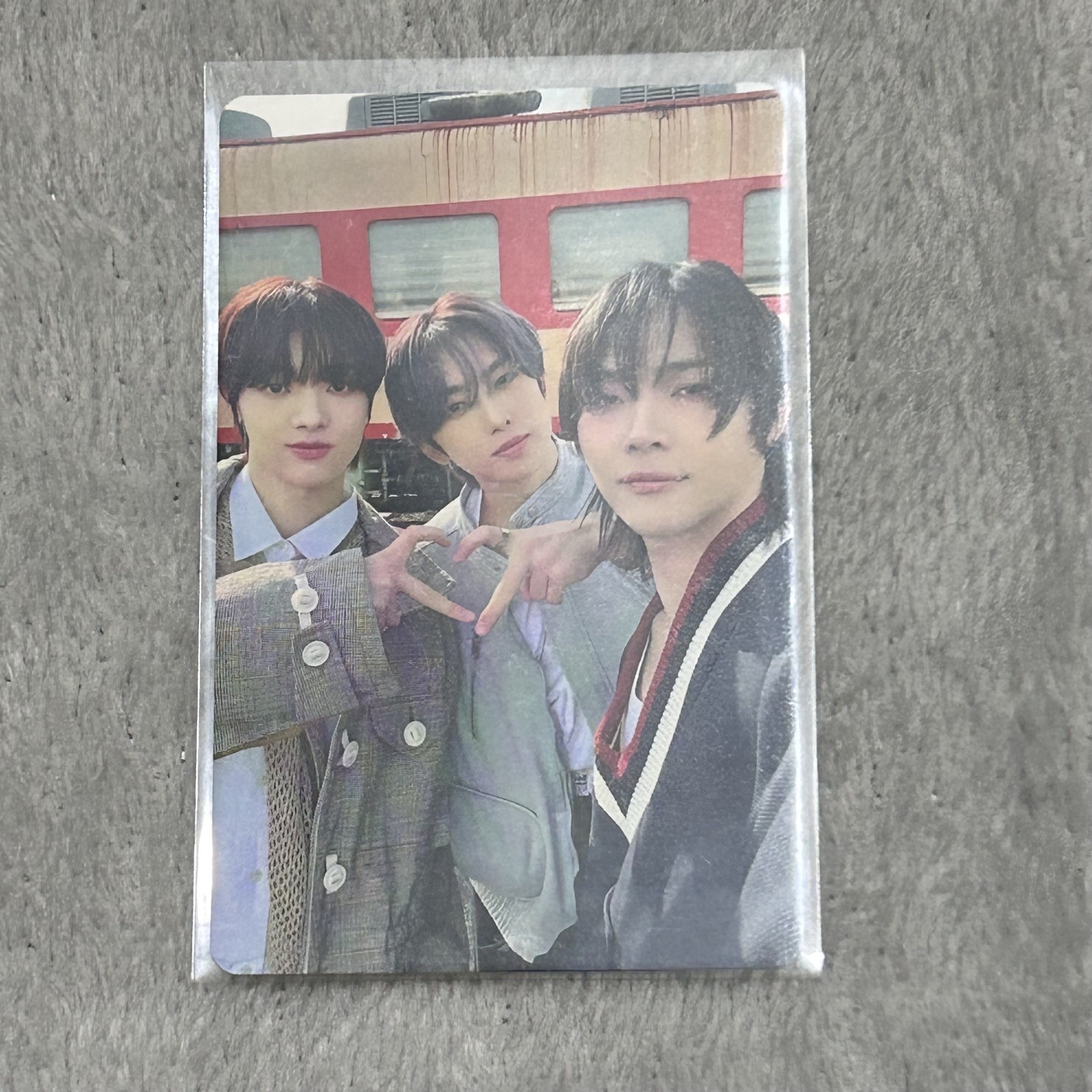 五月雨 專輯卡 三人小卡 EJ&Fuma&Nico