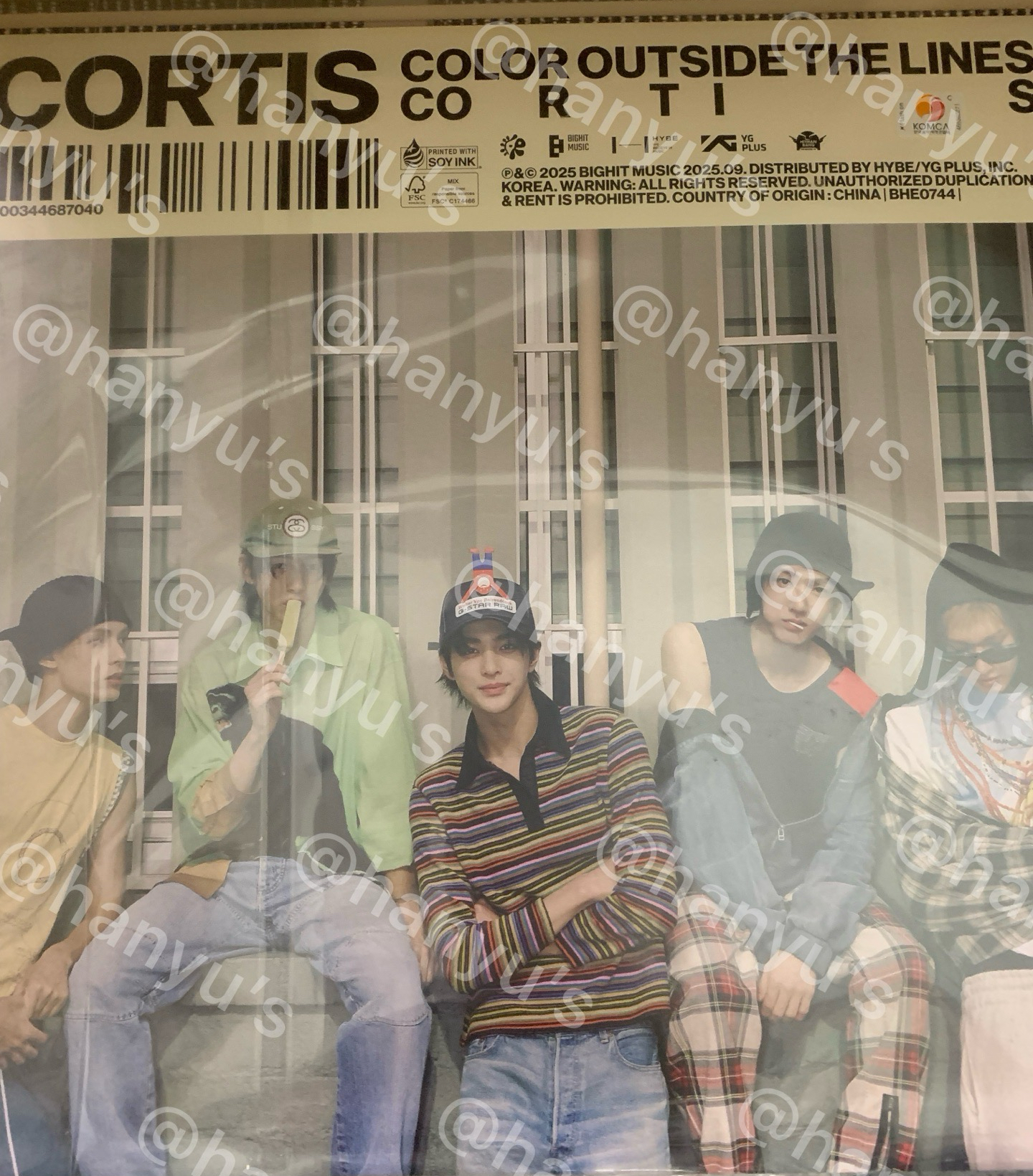 CORTIS-首張單曲［color outside the lines]