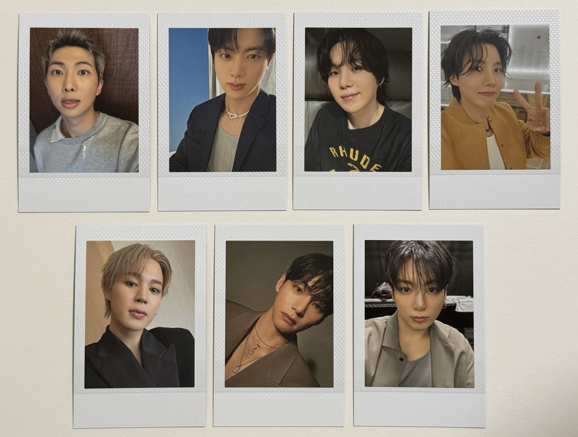 BTS 四代阿米棒小卡一組（7張）