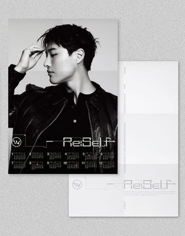 WOODZ 2026 年曆組 Season’s Greetings-Re:Self 折疊海報