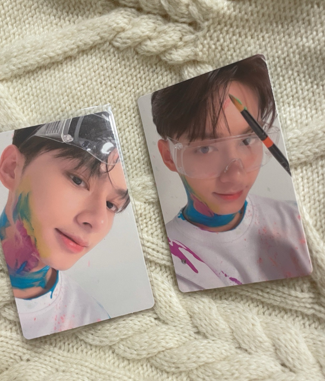 水彩盤俊，附贈克拉盤