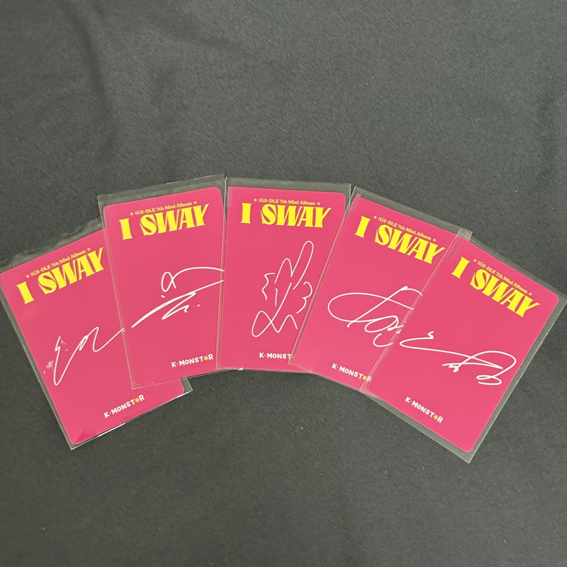 KM 台北簽售特典 I-SWAY  K-MONSTAR 