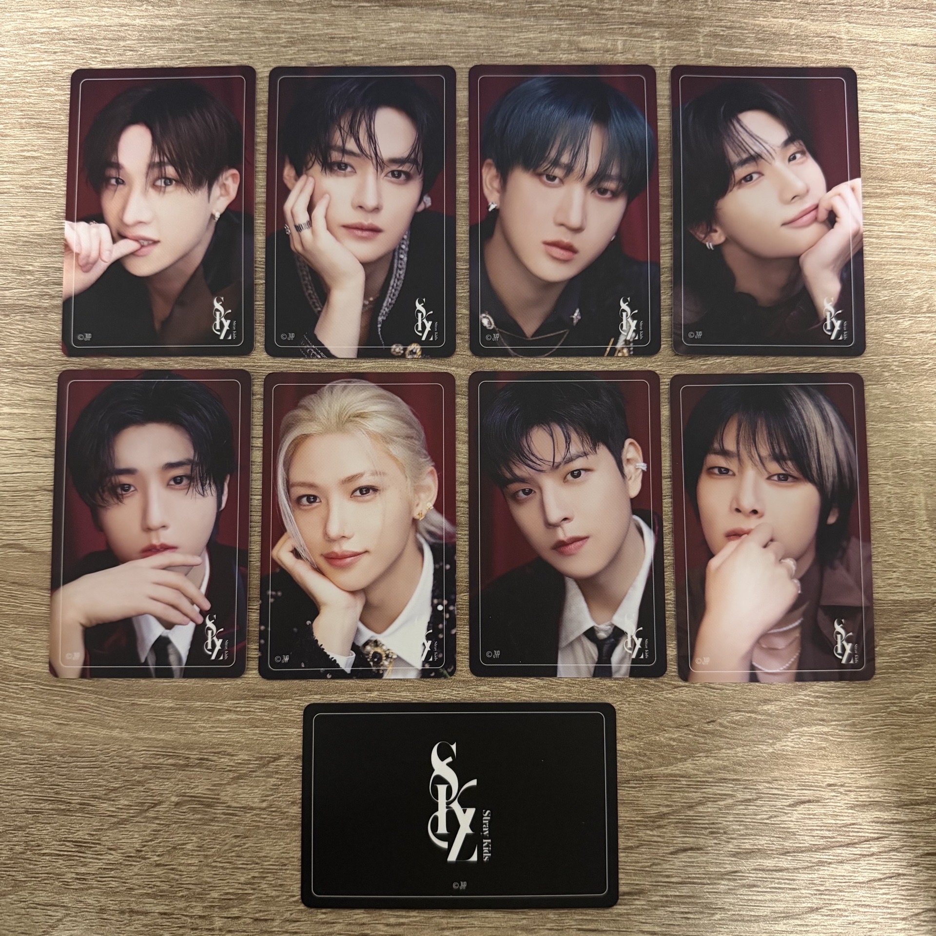 Stray kids 日本 Xmas popup 聖誕 快閃店 小卡 雙面卡