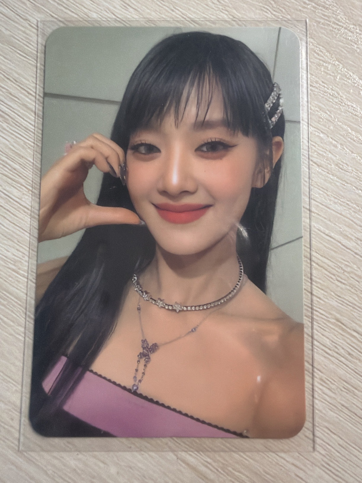 I-dle Minnie I feel sr  簽售卡 Aver.