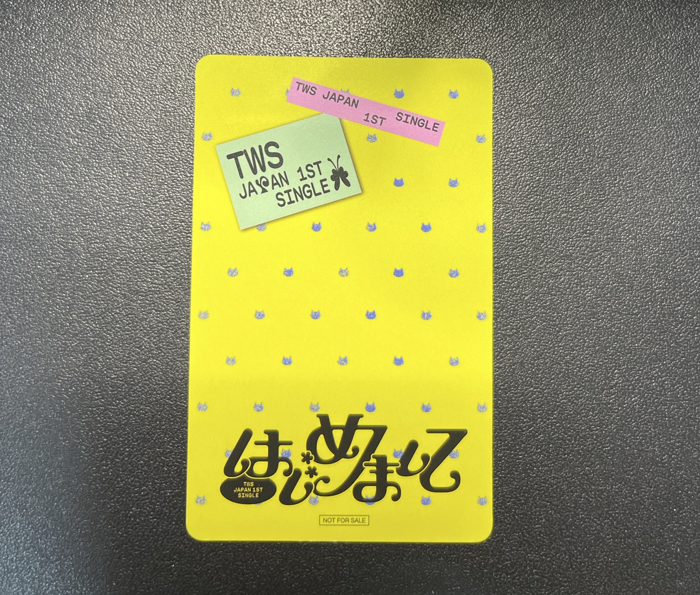 初次見面 塔店 特典卡  申惟 