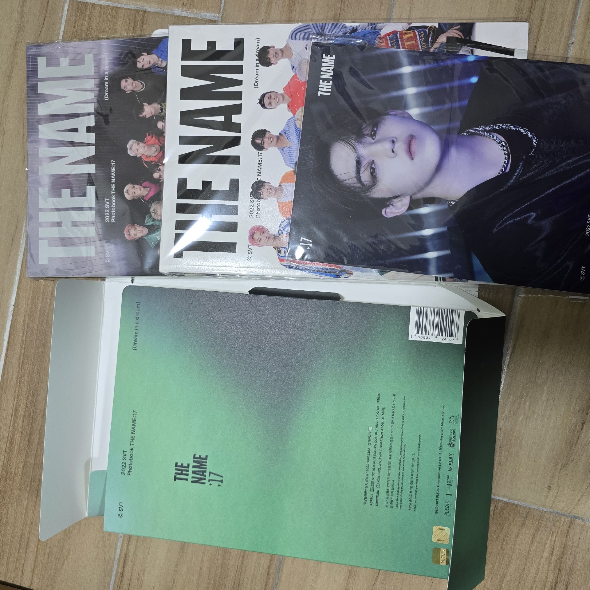 SEVENTEEN THE NAME 寫真書 寫真卡 海報 明信片