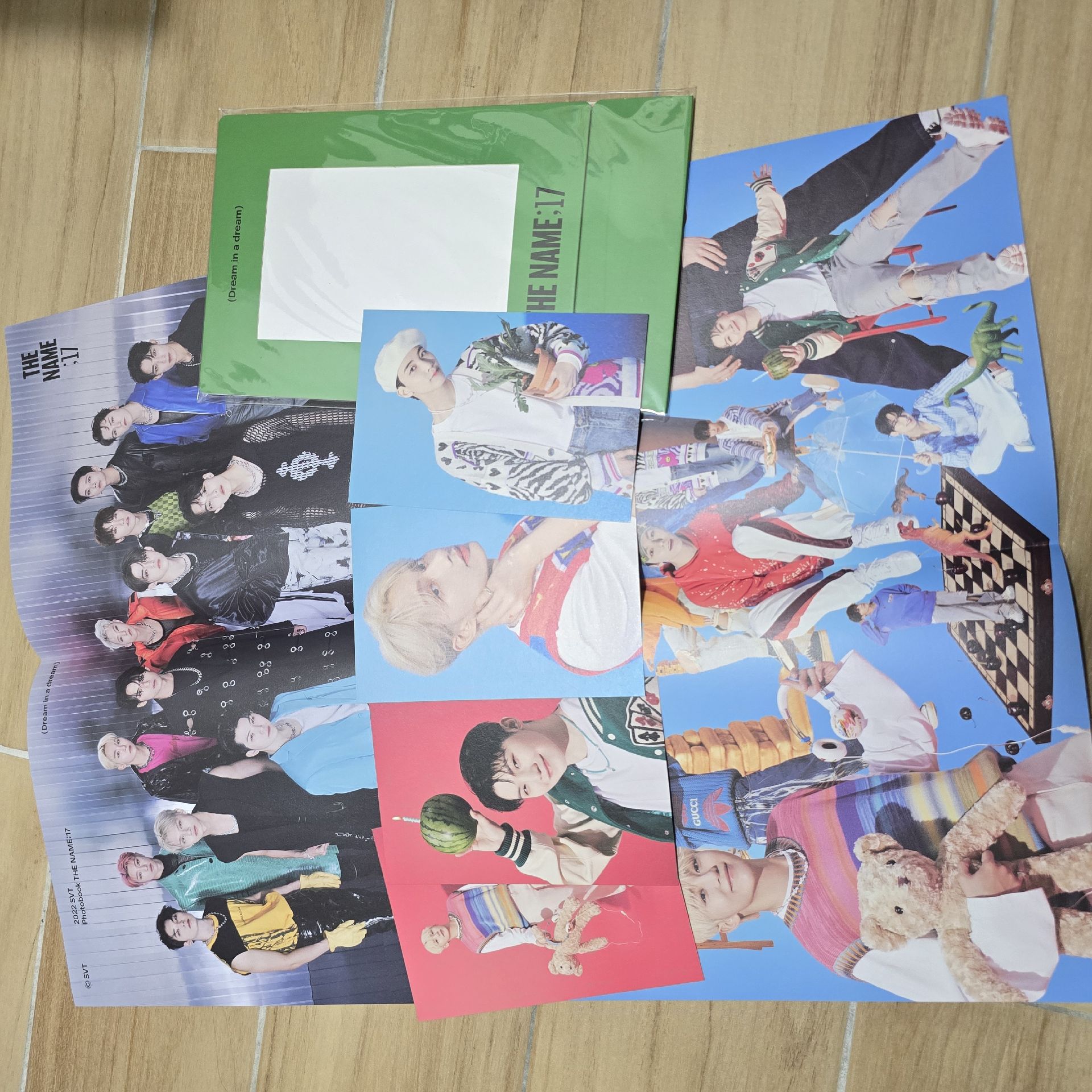 SEVENTEEN THE NAME 寫真書 寫真卡 海報 明信片