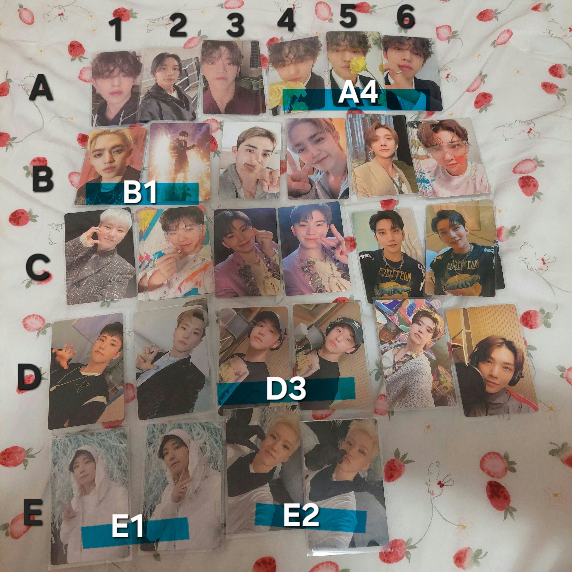 可單帶區 專卡 SEVENTEEN 勝哲 淨漢 知秀 順榮 圓佑 知勳 碩珉 珉奎 明浩 勝寛