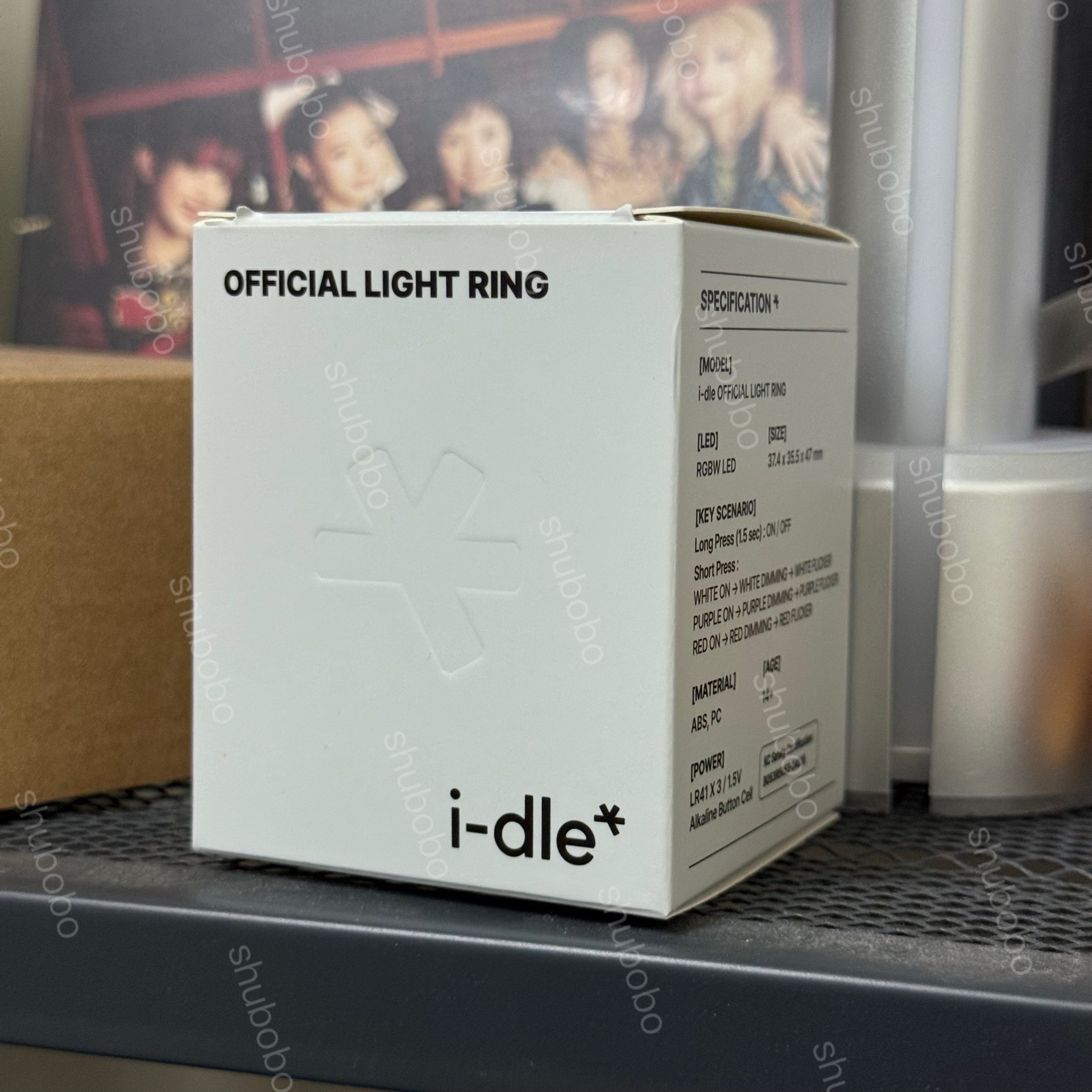 26世巡 手燈戒指 i-dle LIGHT STICK VER.3