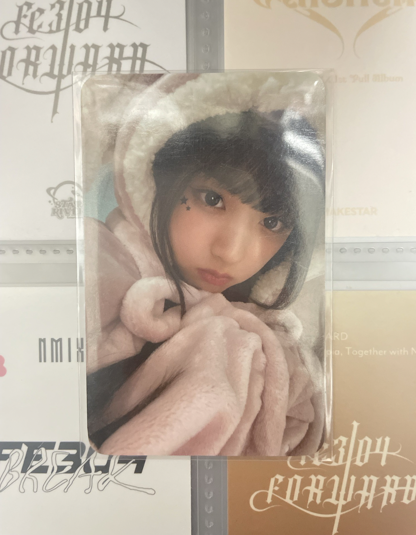 兔子毛毯側臉友