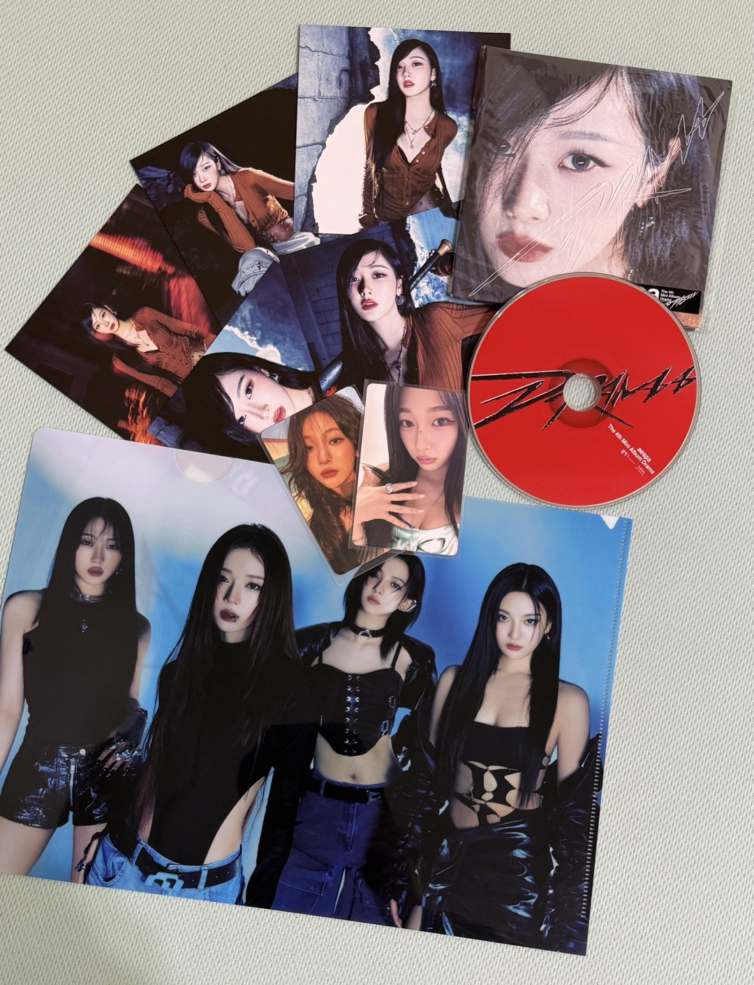 aespa Drama專輯 Scene Ver.吉封寧卡+華納特典綠衣吉（無資料夾）