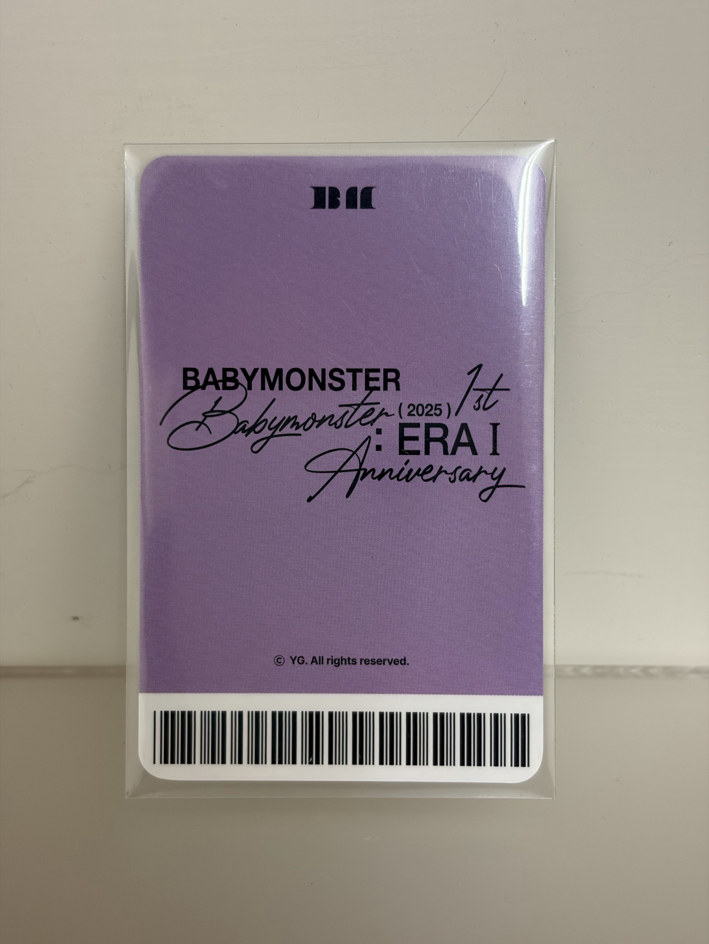 🦋一週年YG線下特典