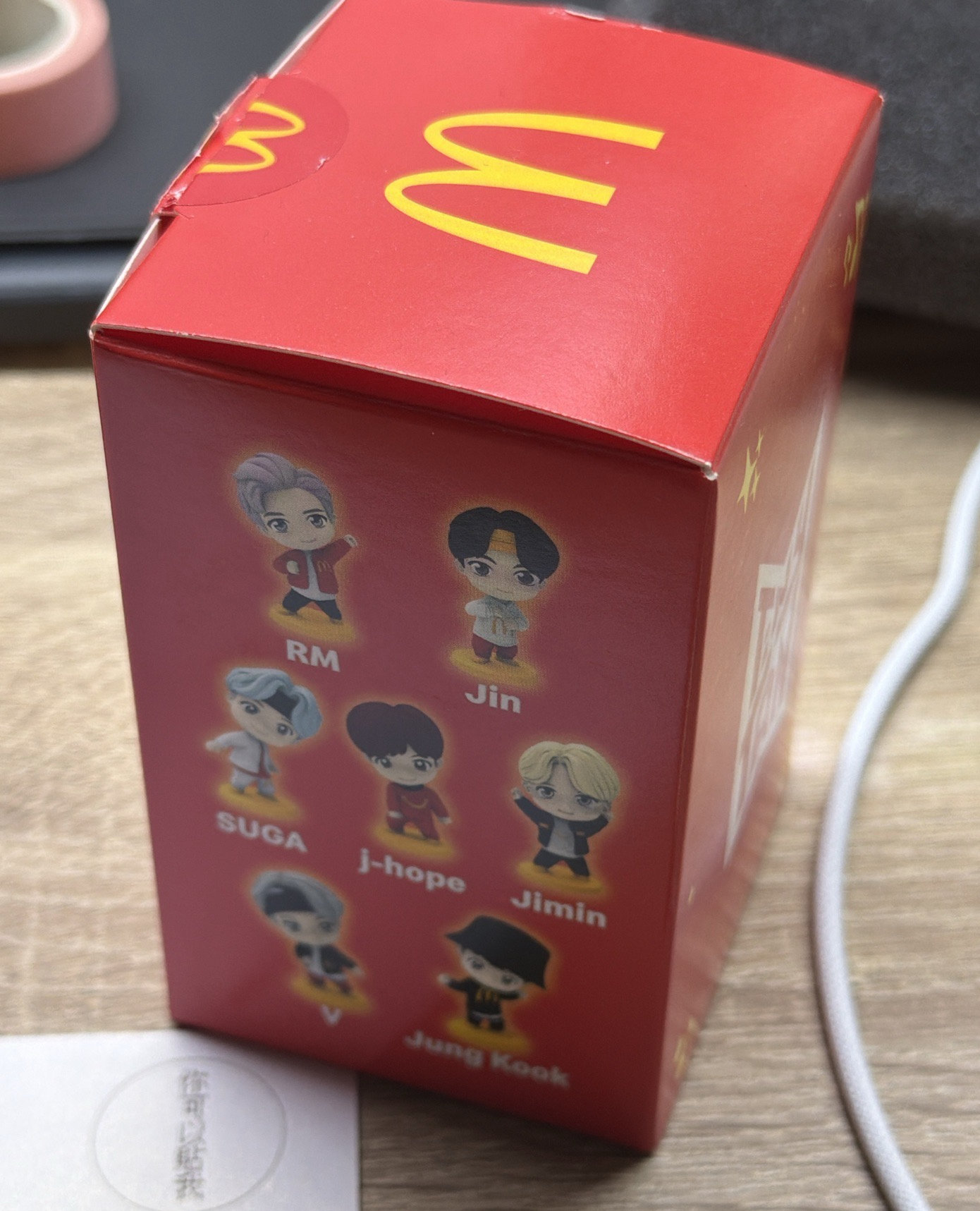 Jimin麥當勞盲盒