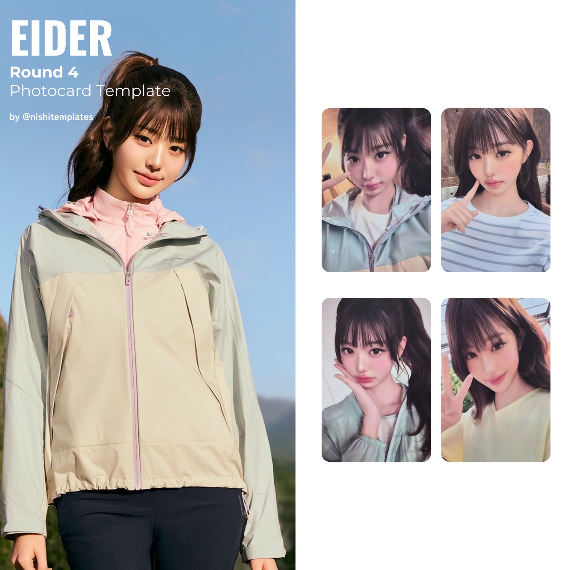IVE EIDER 張員瑛 代言卡