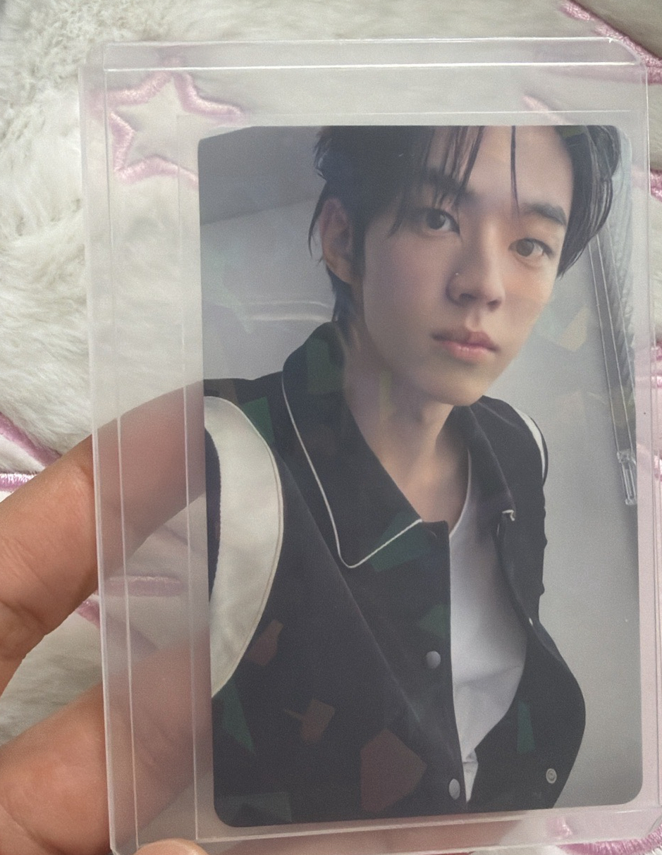 道勳 日咖 單封 特典卡 玻璃閃