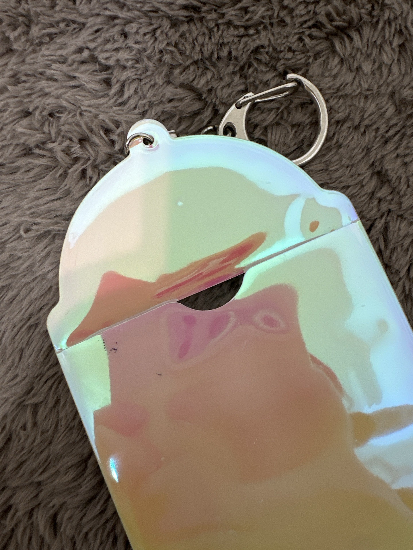 日巡卡套 背後小瑕