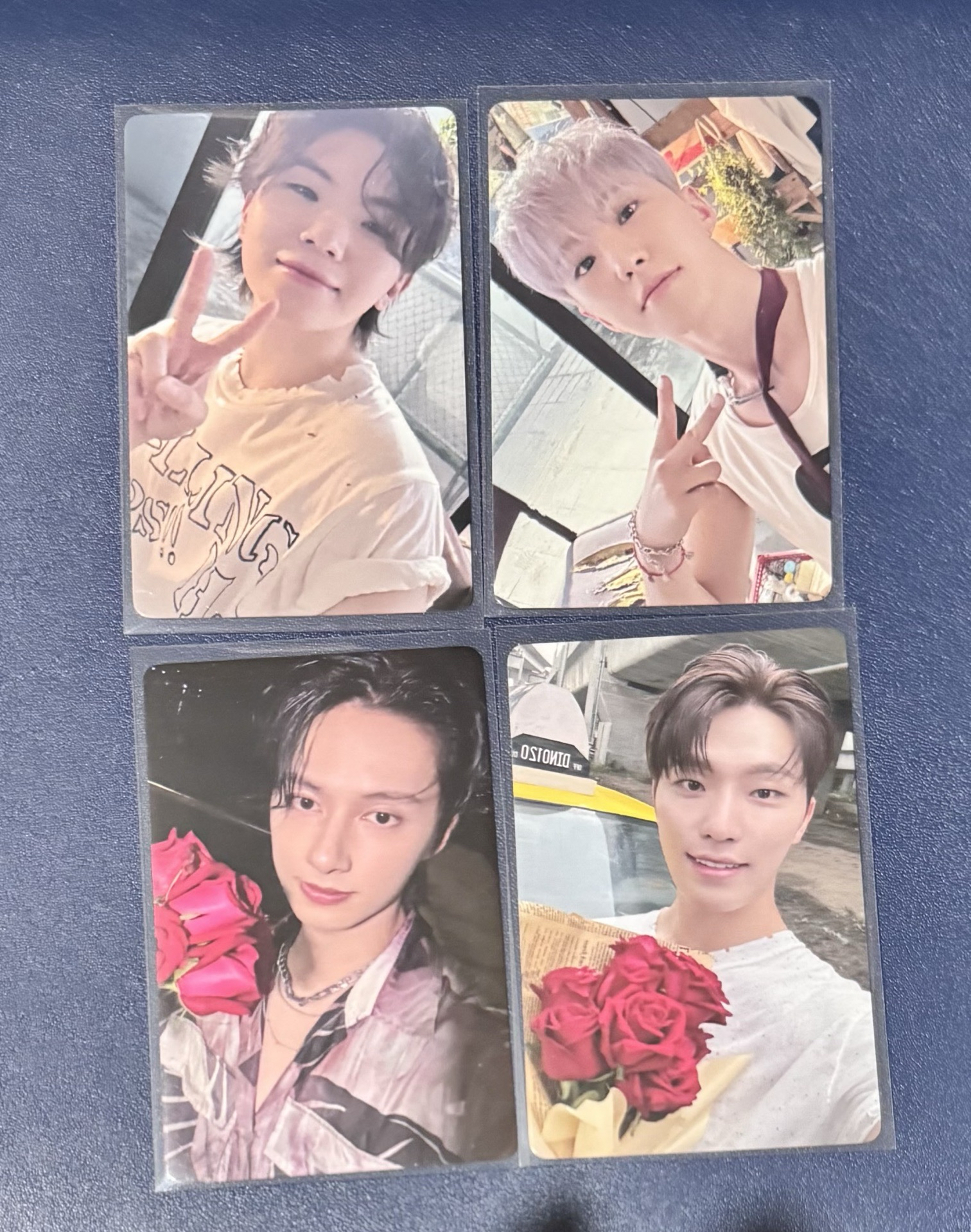 MINI12-上海一直娛yzy 線下簽售卡-4張一組