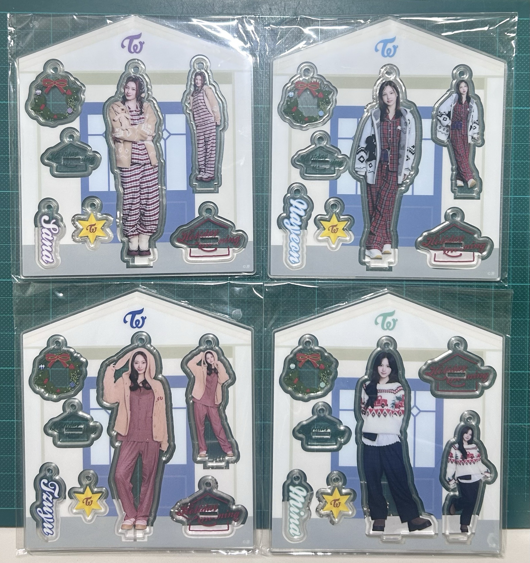 2025冬日快閃 聖誕吊飾立牌  娜璉 MINA 子瑜 SANA