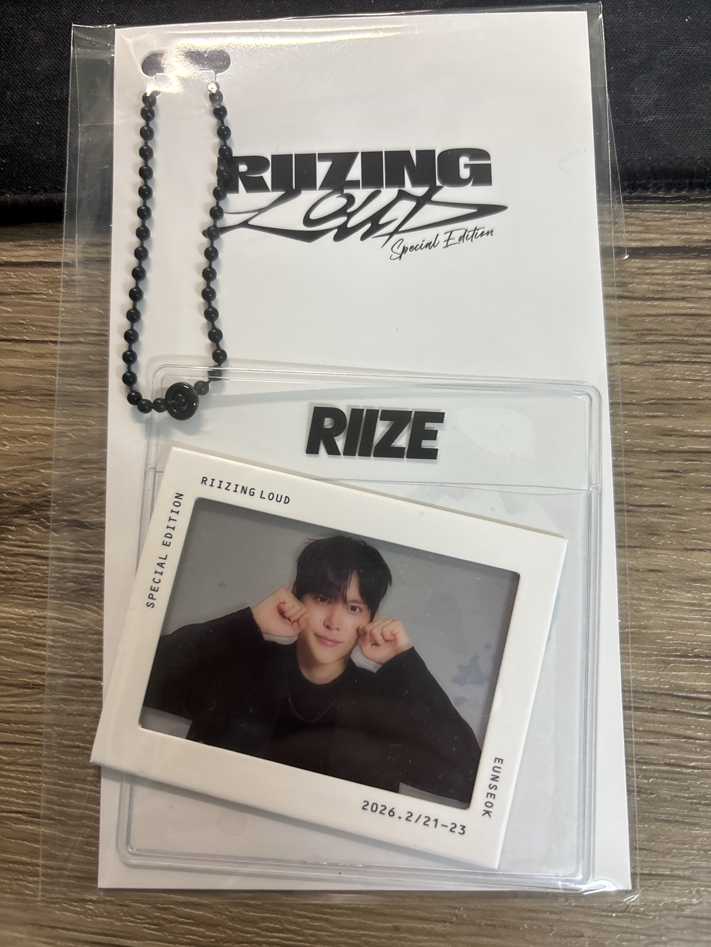 riizing loud東蛋 恩底片鑰匙圈