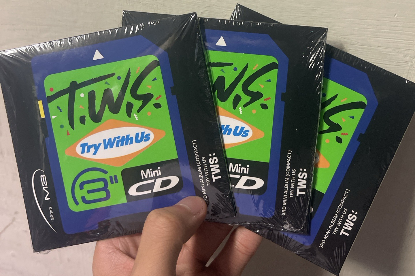 TWS try with us未拆單封