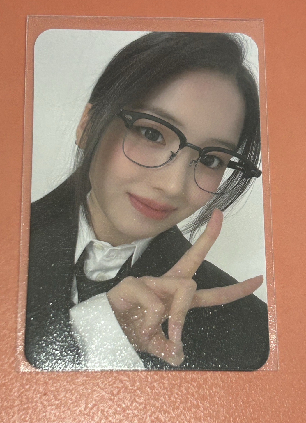 Jiwoo 一週年咖啡廳 jyp 線上 簽售卡 