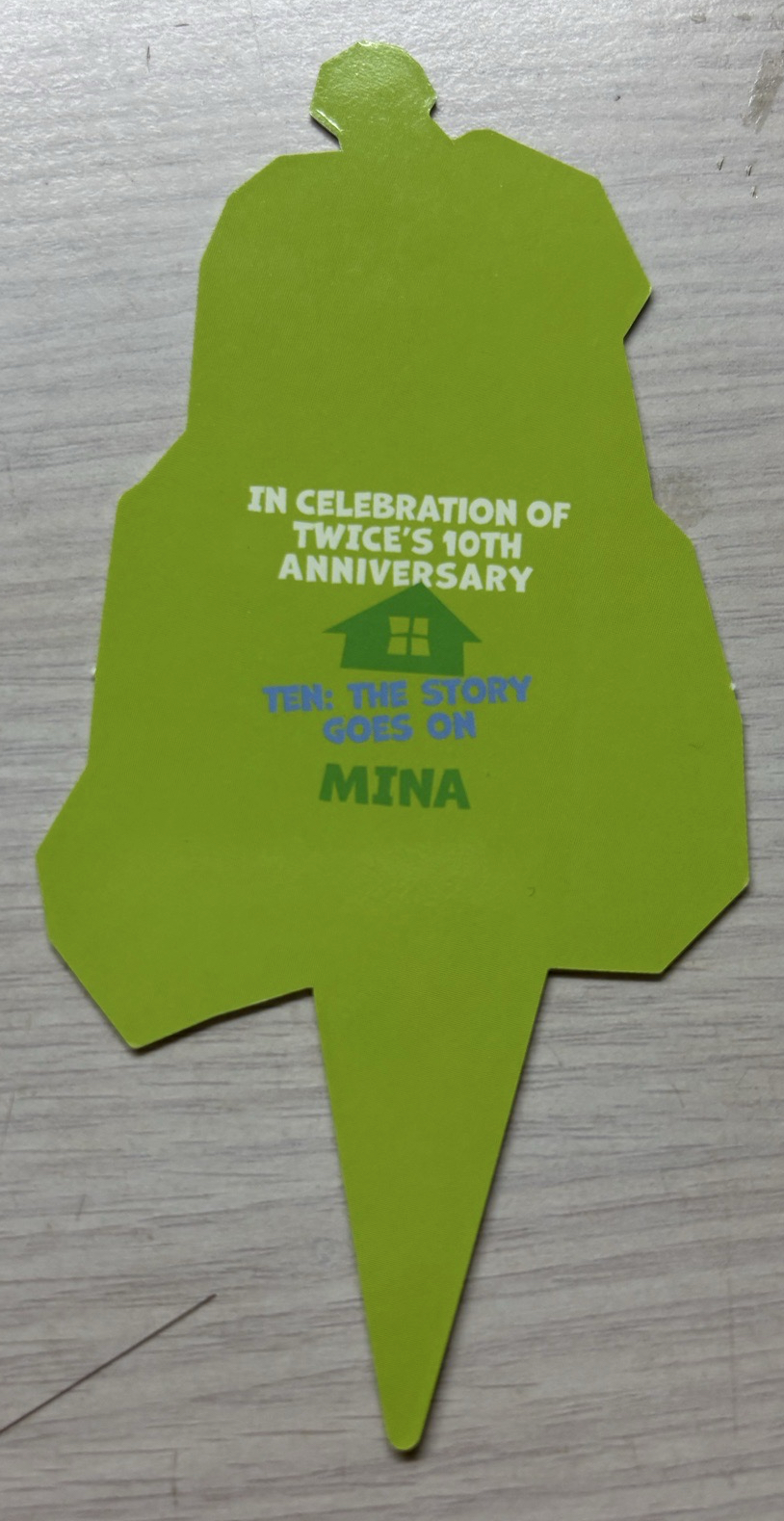 10 週年特別專 紙質蛋糕插牌