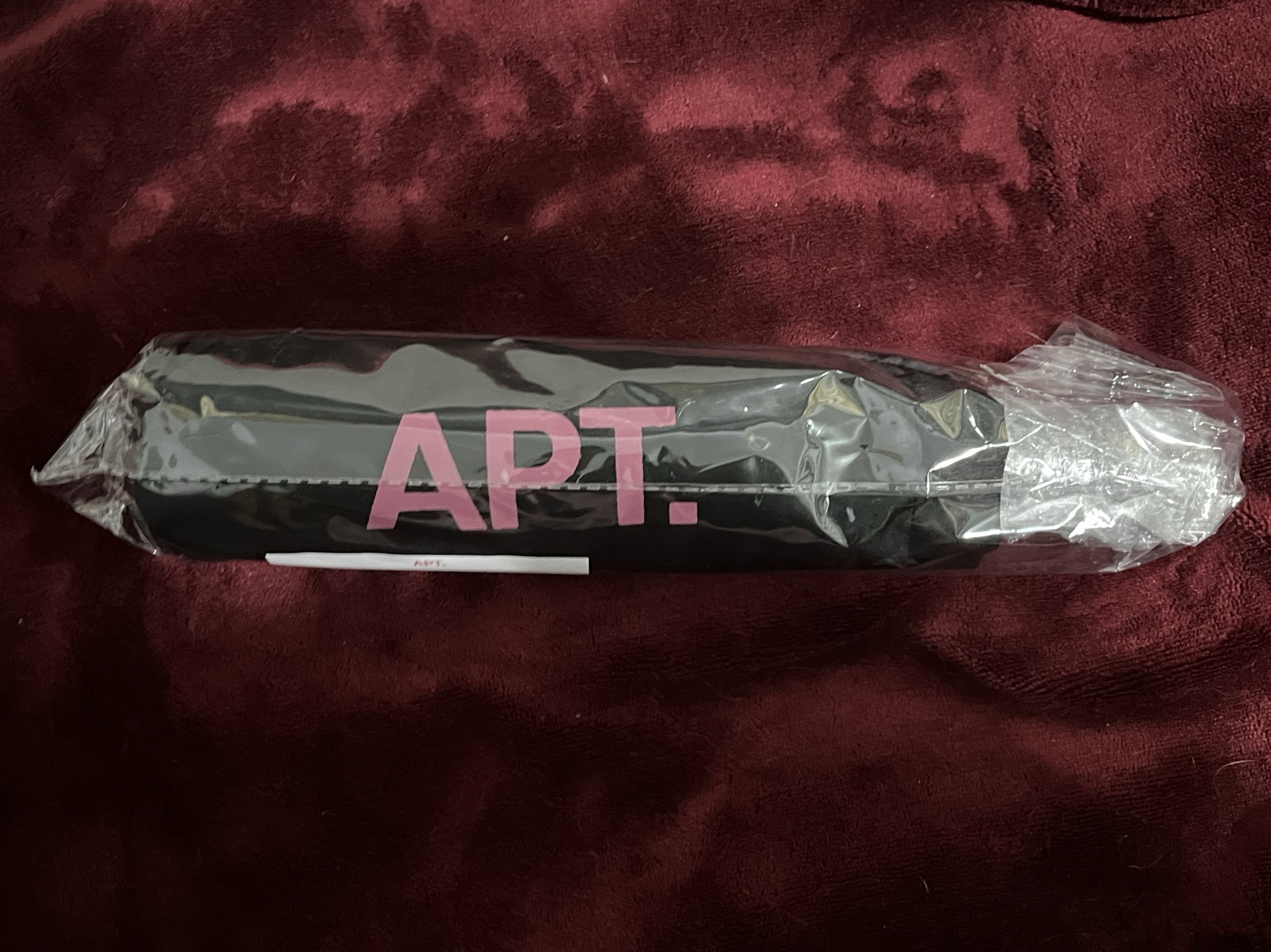 Rose 快閃週邊 rosie粉色雨傘 /APT黑色雨傘（自動傘）