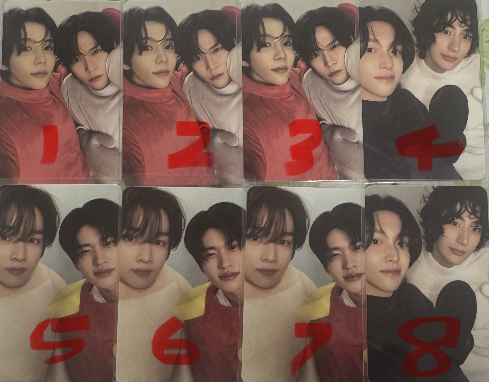 恩醬、燦熙、彬安雙人卡