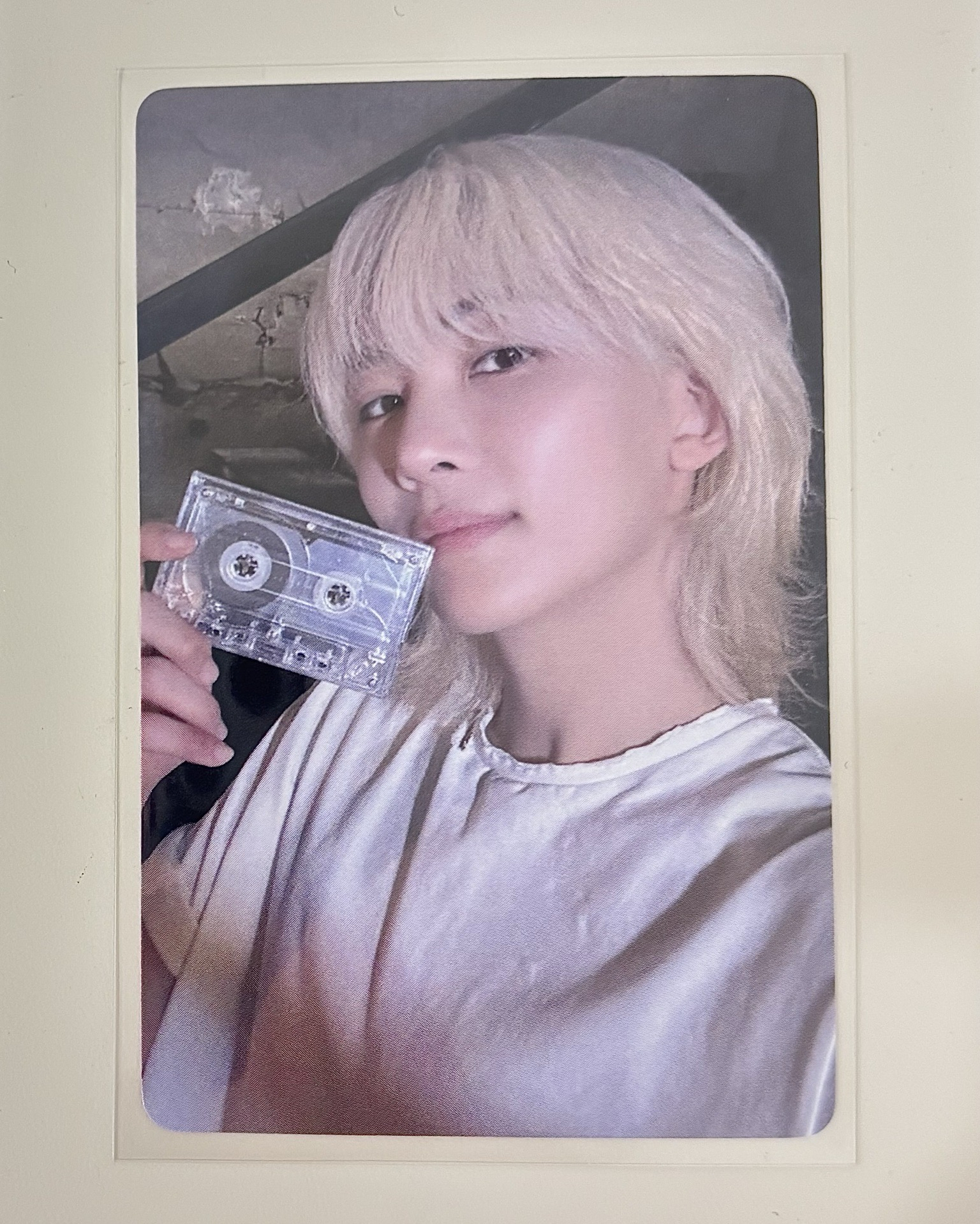 迷你12一直娛簽售卡 磁帶漢