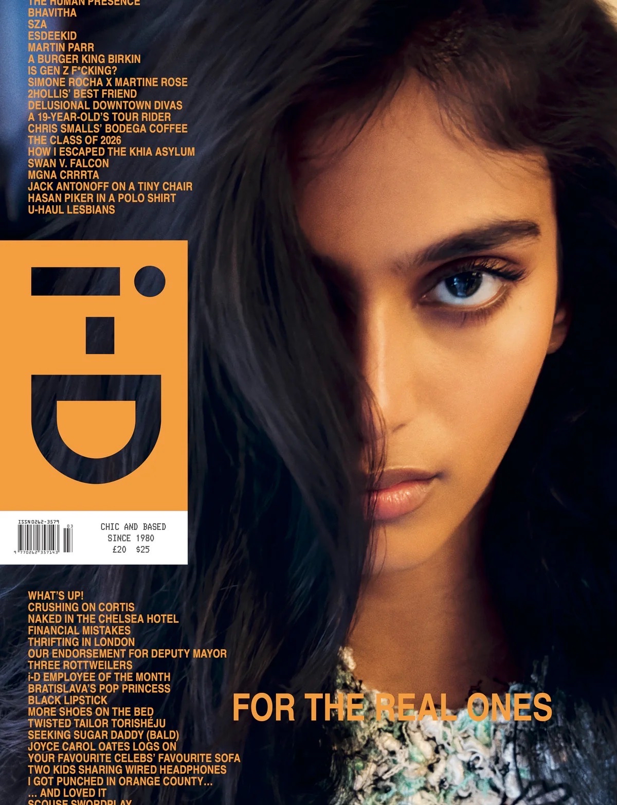 i-D 376 “The Lore Issue” — Bhavitha Mandava Cover